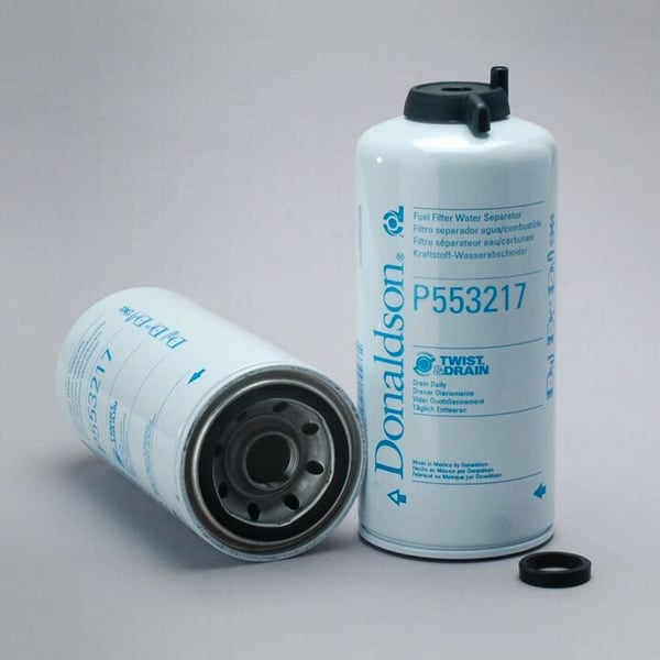 Donaldson Fuel Filter, Water Separator Spin-On Twist&Drain P553217 – High-Performance Filtration – Roladex UK