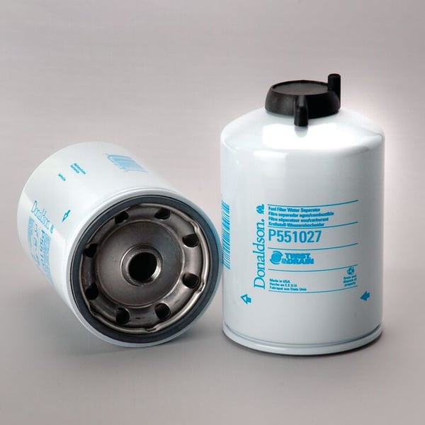 Donaldson Fuel Filter, Water Separator Spin-On Twist&Drain P551027 – High-Performance Filtration – Roladex UK