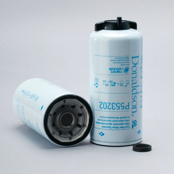 Donaldson Fuel Filter, Water Separator Spin-On Twist&Drain P553202 – High-Performance Filtration – Roladex UK