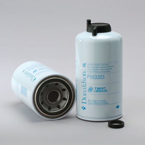 Donaldson Fuel Filter, Water Separator Spin-On Twist&Drain P553203 – High-Performance Filtration – Roladex UK