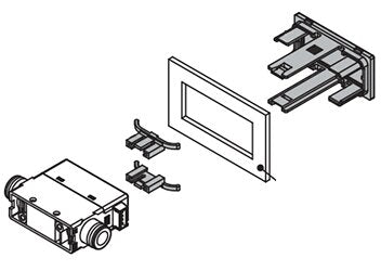 SMC ZS-33-J SMC Adapter For Panel Insert