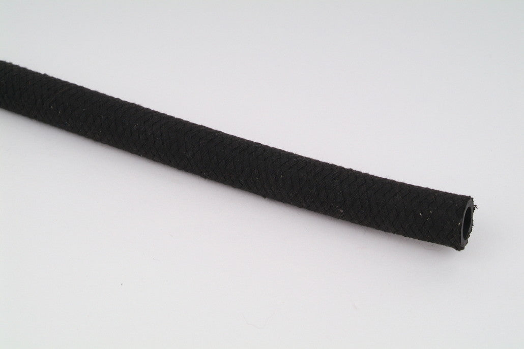 3/16" Cotton Overbraided Fuel Hose