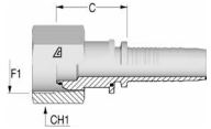 1.1/2" BSP Female x 1.1/2" Hose Insert