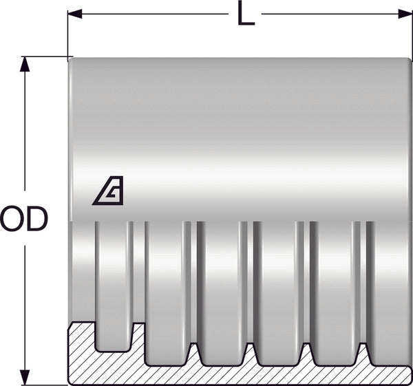 Ferrule 1" 1SC/2SC