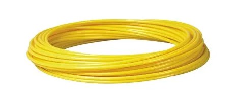 Yellow Nylon Pneumatic Tubing
