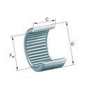 Image of INA Drawn Cup Needle Roller Bearing-HN-4520 - Roladex UK