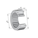 Image of INA Aligning Needle Roller Bearing-RPNA-18 - Roladex UK