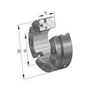 INA AM-17 Locknut