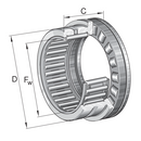 INA NKXR-25 Combined Needle Bearing
