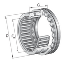 INA NKX-35 Combined Needle Bearing