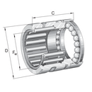 INA NX-17 Combined Needle Bearing