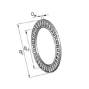 INA AXK-1226 Axial Needle Roller Bearing