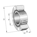 INA NA-22 Machined Type Needle Roller Bearing With Inner Ring