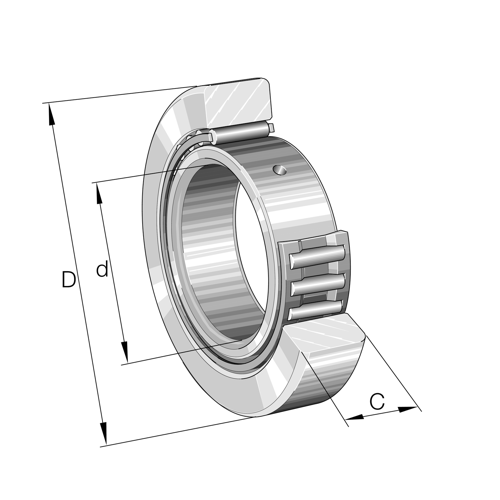 INA STO-12X Cam Rollers