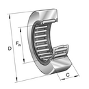 INA RNA-2201-2RSX Machined Type Needle Roller Bearing