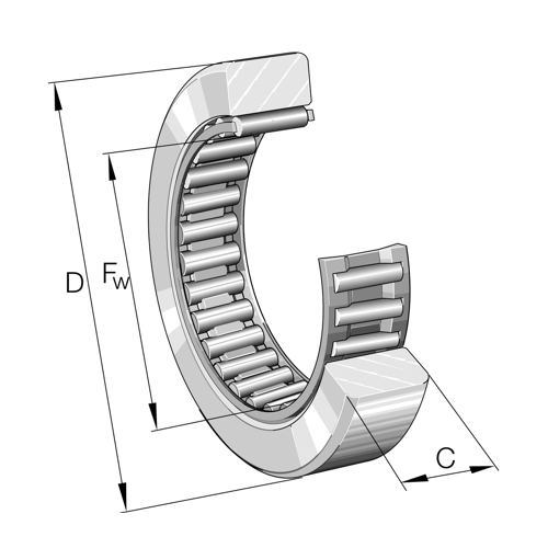 INA RSTO-12X Cam Rollers