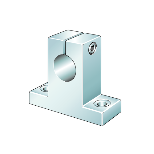 Image of REXROTH Shaft Support Block-GW-30 - Roladex UK