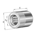 INA HFL-0615R Needle Clutch Bearing