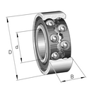 INA '4208 Deep Groove Ball Bearing