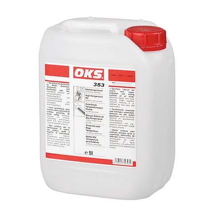 OKS 353-5L | High-Temperature Oil | Light-Colored | 5L | Genuine OKS Product | www.Roladex.co.uk