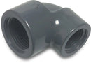 Profec Elbow 90° Pvc-U 3/4" x 1/2" Female Thread 10Bar Grey | Profec | UK Supplier | Roladex