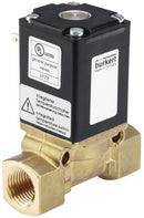 burkert 0290 2/2-way solenoid valve – brass – g1/2" – 230v ac – 0290-a-12.0-bb-ms-gm84-230/50-