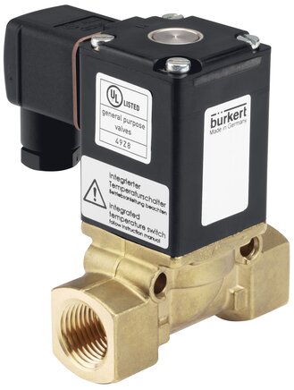 burkert 0290 2/2-way solenoid valve – brass – g2 1/2" – 24v dc – 0290-a-65,0-ff-ms-gm90-024/dc-