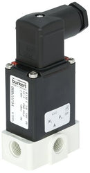 burkert 0330 3/2-way solenoid valve – pp (polypropylene) – g1/4" – 24v ac – 0330-c-04,0-ff-pp-gm82-024/50-