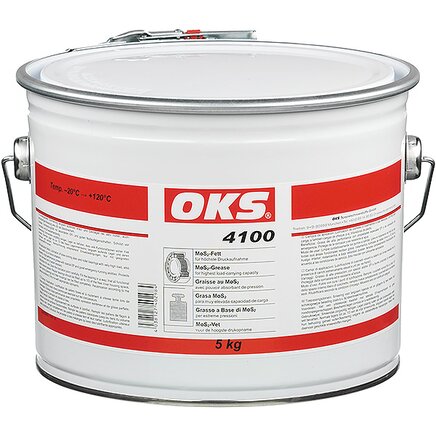 OKS 4100-5KG | Mos2 High-Pressure Grease | 5KG | Genuine OKS Product | www.Roladex.co.uk