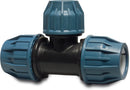 Jason 90° PP 90mm x 75mm x 90mm Compression Fitting 16Bar Type Ez | Jason | UK Supplier | Roladex