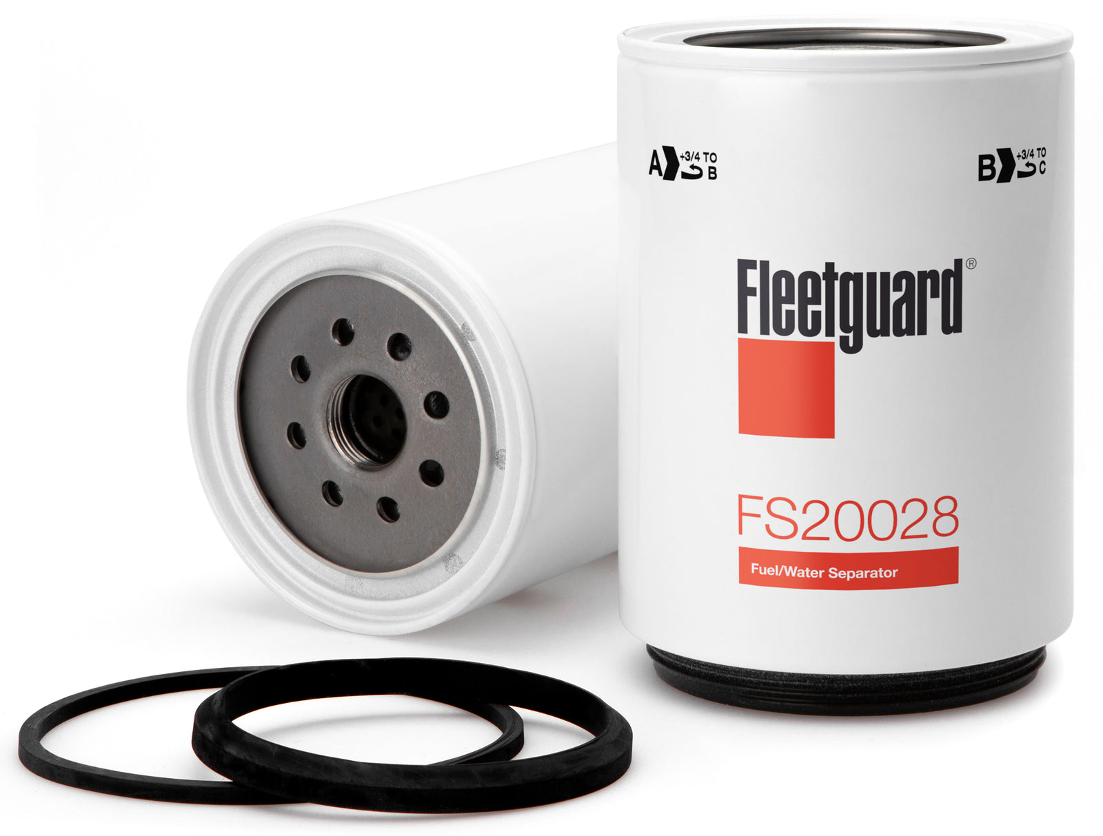 Fleetguard Fuel Filter Spin-On/Fuel Cartrg Kit FS20028