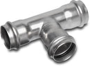 Bonfix T-Piece 90° Stainless Steel 316L 35mm x 28mm x 35mm Press Fit | Bonfix | UK Supplier | Roladex