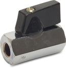 Profec Ball Valve Brass Chrome Plated 1/4" Female Thread 15Bar Type 400 | Profec | UK Supplier | Roladex