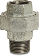 Profec Union Coupler Galvanised Cast Iron 1/2" Female Thread x Male Thread 25Bar Type Conical | Profec | UK Supplier | Roladex