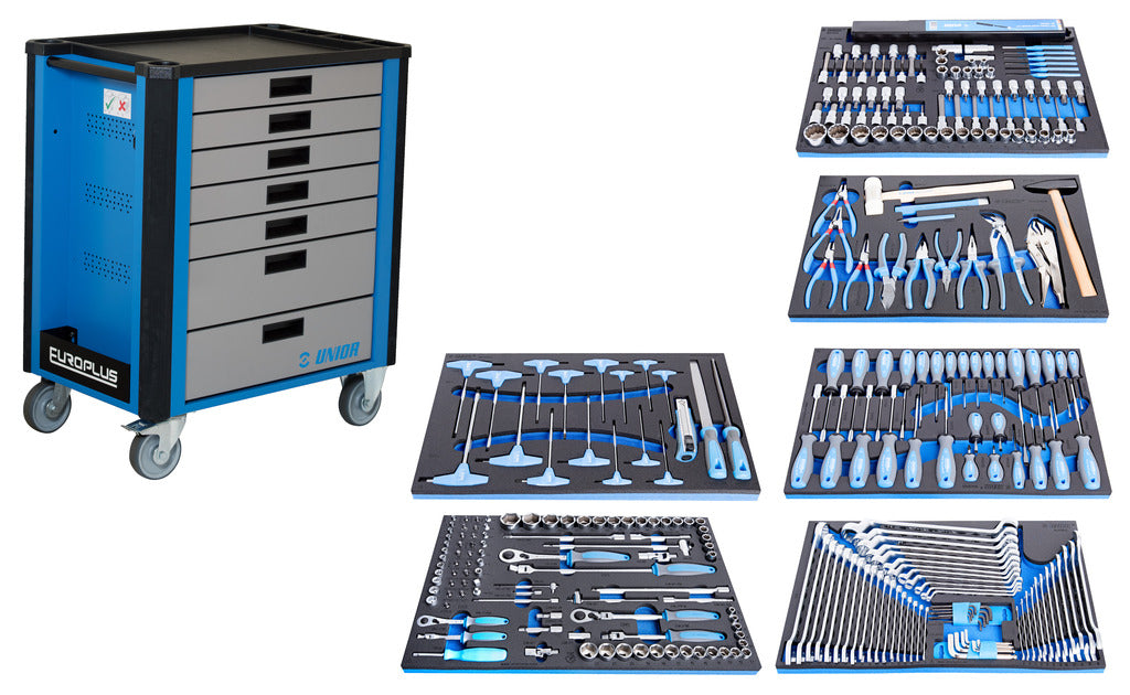 Unior | 625594 | Tool set with tool carriage 940PLUS3