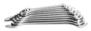 Set of open end wrenches in carton box, 6 - 27/10