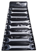 Set of open end wrenches in plastic wallet, 6 - 22/8