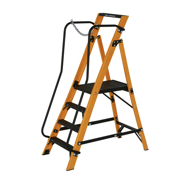 Megastep Podium Stepladder - 4 Tread