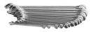Set of combination wrenches, long type in carton box, 6 - 22/17