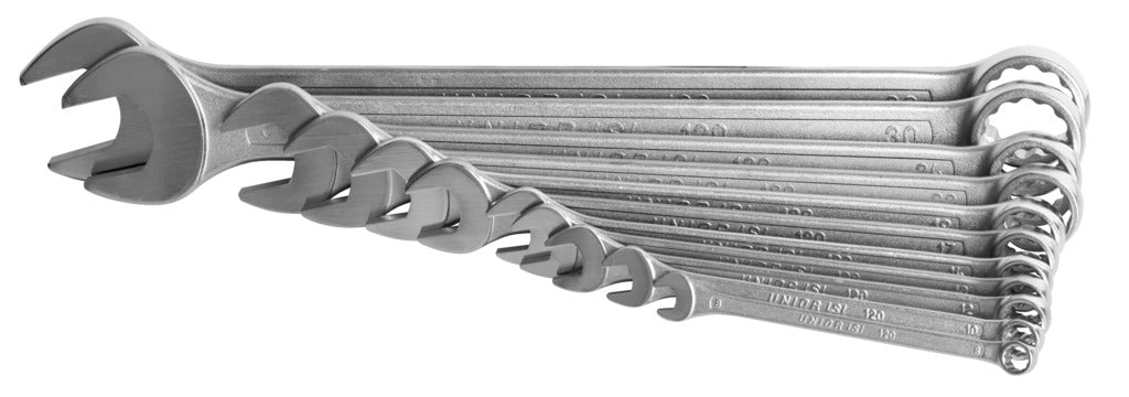 Unior | 629610 | Set of combination wrenches - long type in carton box - 8 - 32/11