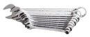 Set of combination wrenches, short type in carton box, 8 - 22/10