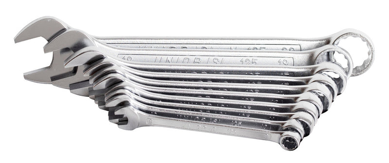 Set of combination wrenches, short type in carton box, 8 - 22/10