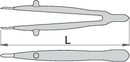 Unior Straight tweezers, 165 – Roladex Industrial Ltd, www.roladex.co.uk