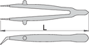 Unior Bent tweezers, 150 – Roladex Industrial Ltd, www.roladex.co.uk