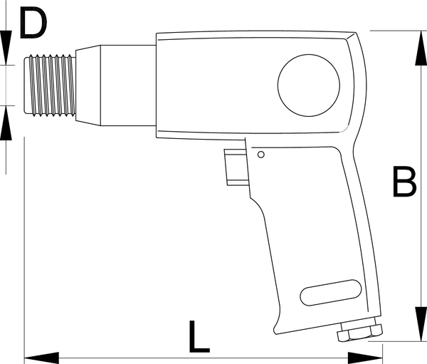 Stroke pneumatic hammer, 170