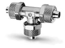 Image of 1511 8/6-1/4 - Push on fitting male stud 8/6 tube 1/4 thread (Pack of 5) - Camozzi | Roladex UK