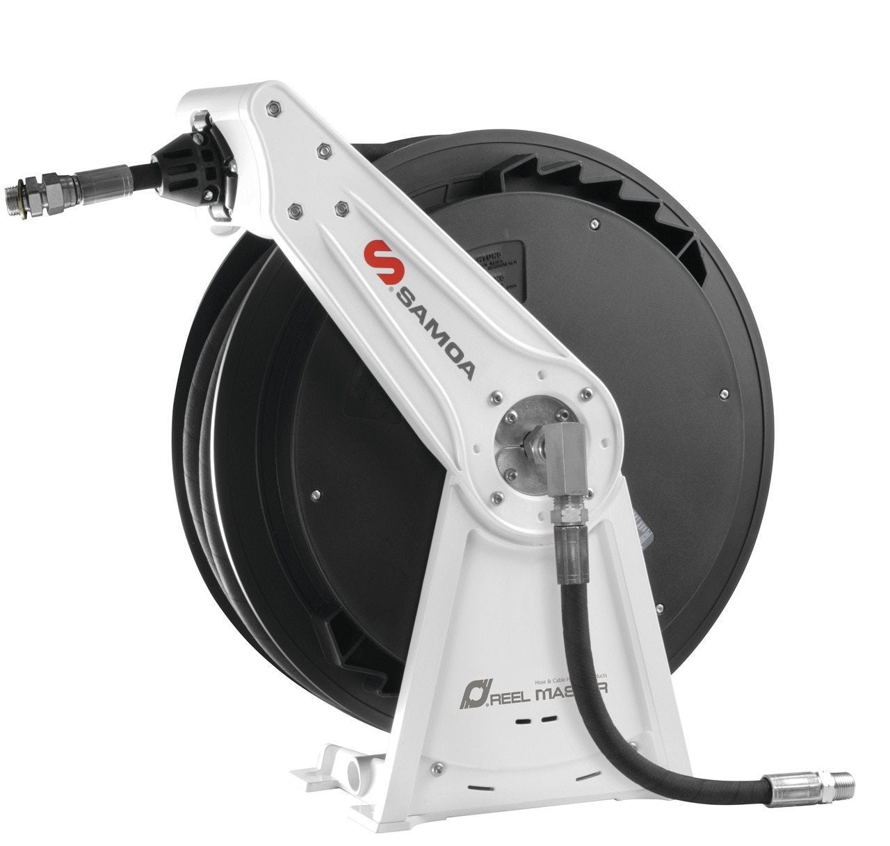 Samoa | 506782 | RM-12S Single Arm Hose Reel for Windscreen Wash/AdBlue®/Detergents - 15m x 1/2"