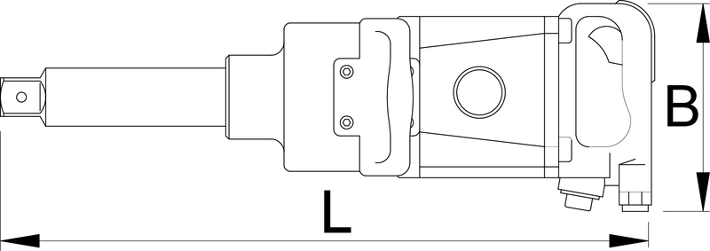 Unior Impact wrench, 2469Nm – Roladex Industrial Ltd, www.roladex.co.uk