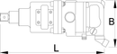 Unior Impact wrench, 1.1/2" – Roladex Industrial Ltd, www.roladex.co.uk
