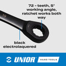 Ratchet combination wrench, 24